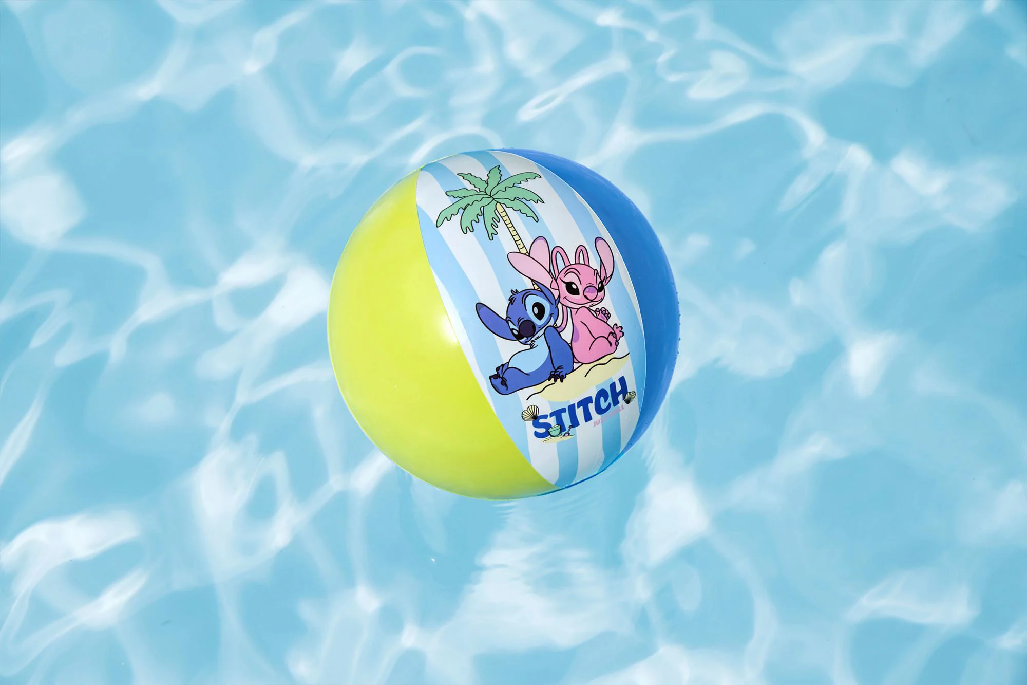 Minge gonflabila pentru plaja Bestway Lilo & Stitch, 34 cm foto