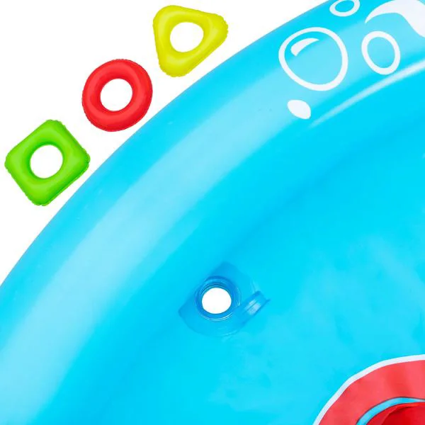 Piscina cu parasolar Bestway Scoica de mare, 115x89x76 cm foto