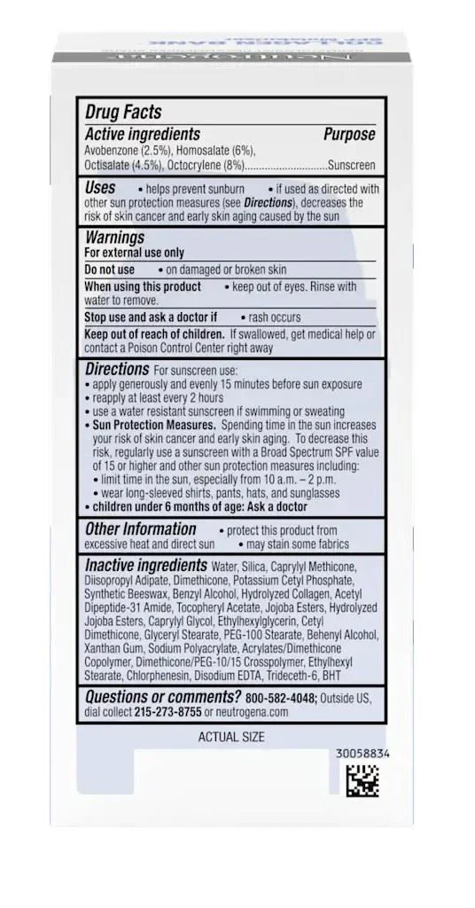 Crema de zi cu SPF30 Neutrogena Collagen Bank, 50 ml foto