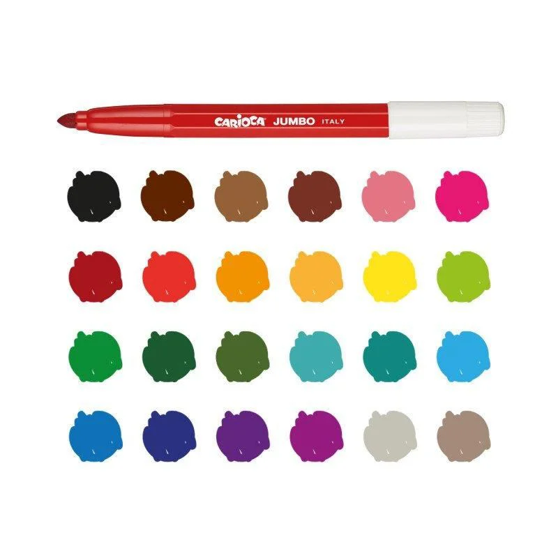 Set carioci Carioca Jumbo, 24 buc. foto