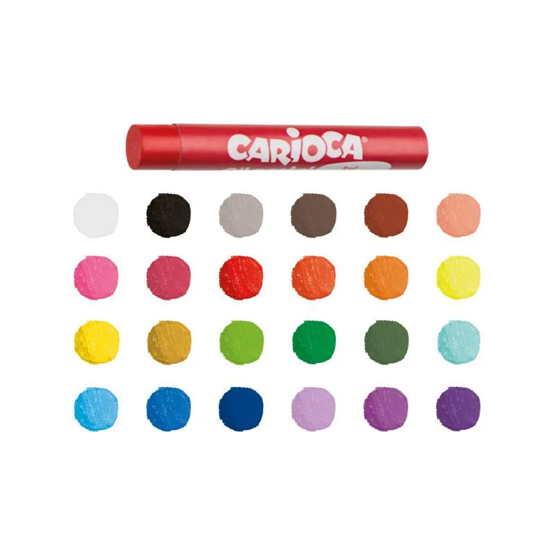 Set pasteluri Carioca Maxi, 24 buc. foto