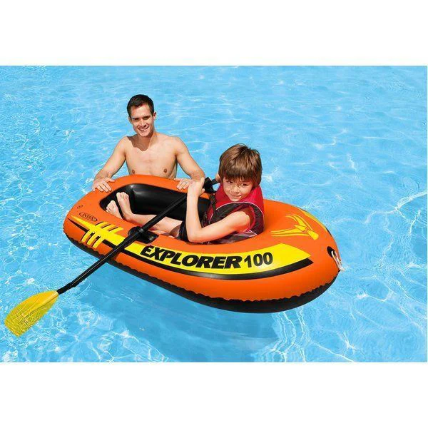 Barca gonflabila Intex Explorer 100, 147x84x36 cm foto