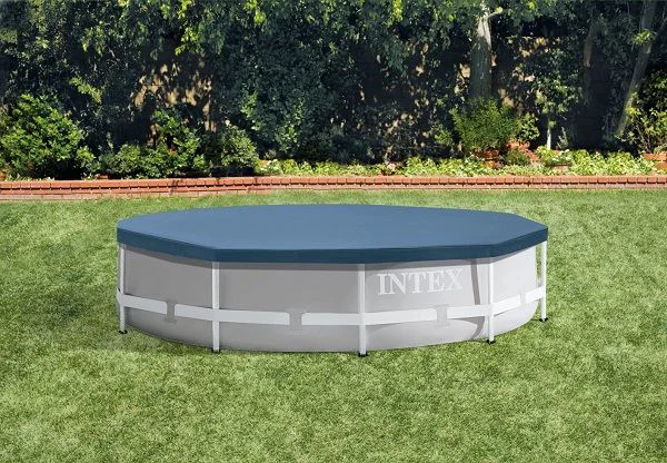 Husa pentru piscine Intex cu cadru metalic rotund, D 305 cm foto