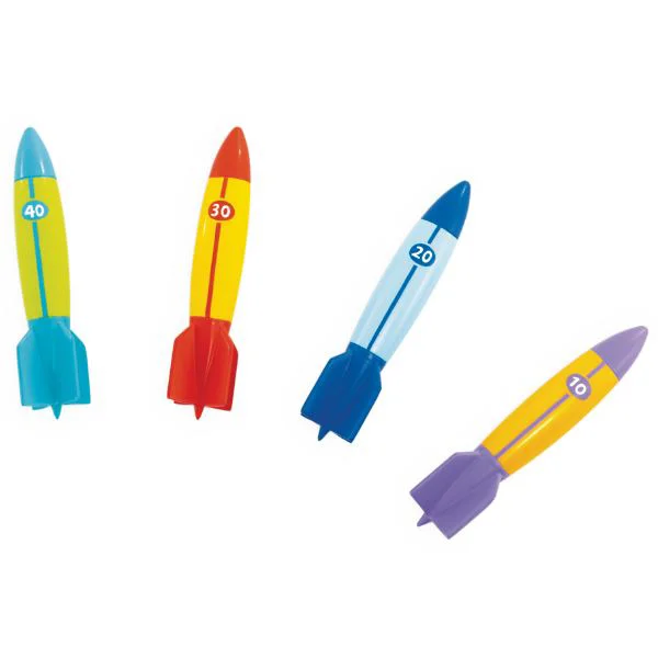 Set de joaca subacvatic Intex Torpile, 6+ ani, 4 buc. foto