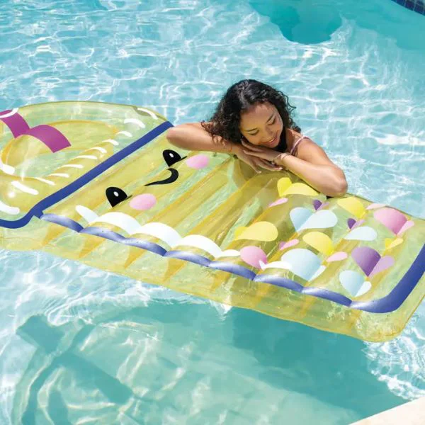 Pluta-saltea gonflabila Intex Boba Buddy, 173x99x20 cm, pana la 100 kg foto