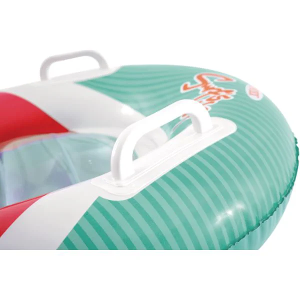 Pluta-saltea gonflabila cu manere Intex Surf's Up, 79х58 cm, pana la 40 kg, 2 culori foto