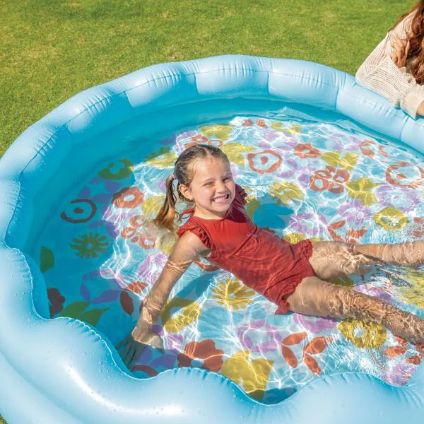 Надувной детский бассейн Intex Wave, 168x46 см, 575 л foto