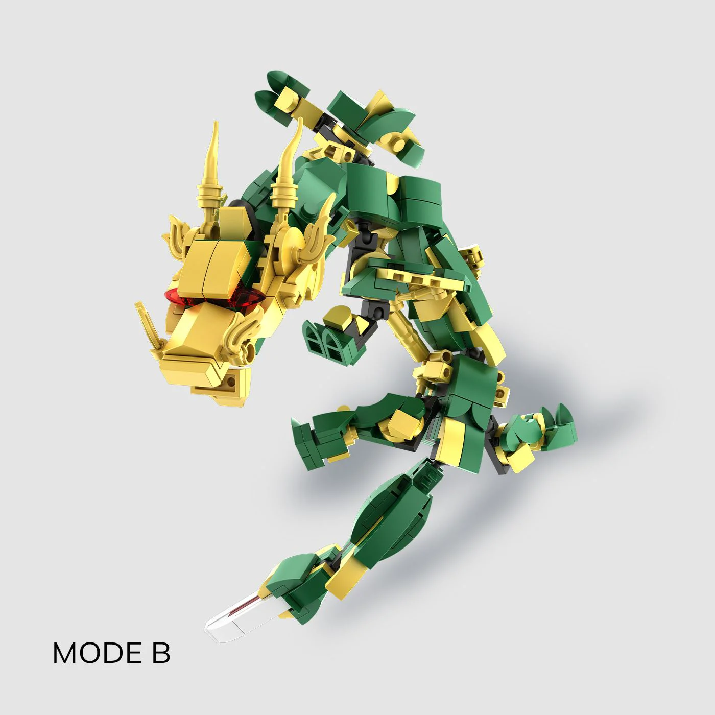Set de constructie 2 in 1 iM.Master "Cei cinci Generali Tigri: Guan Yu", 373 el. foto