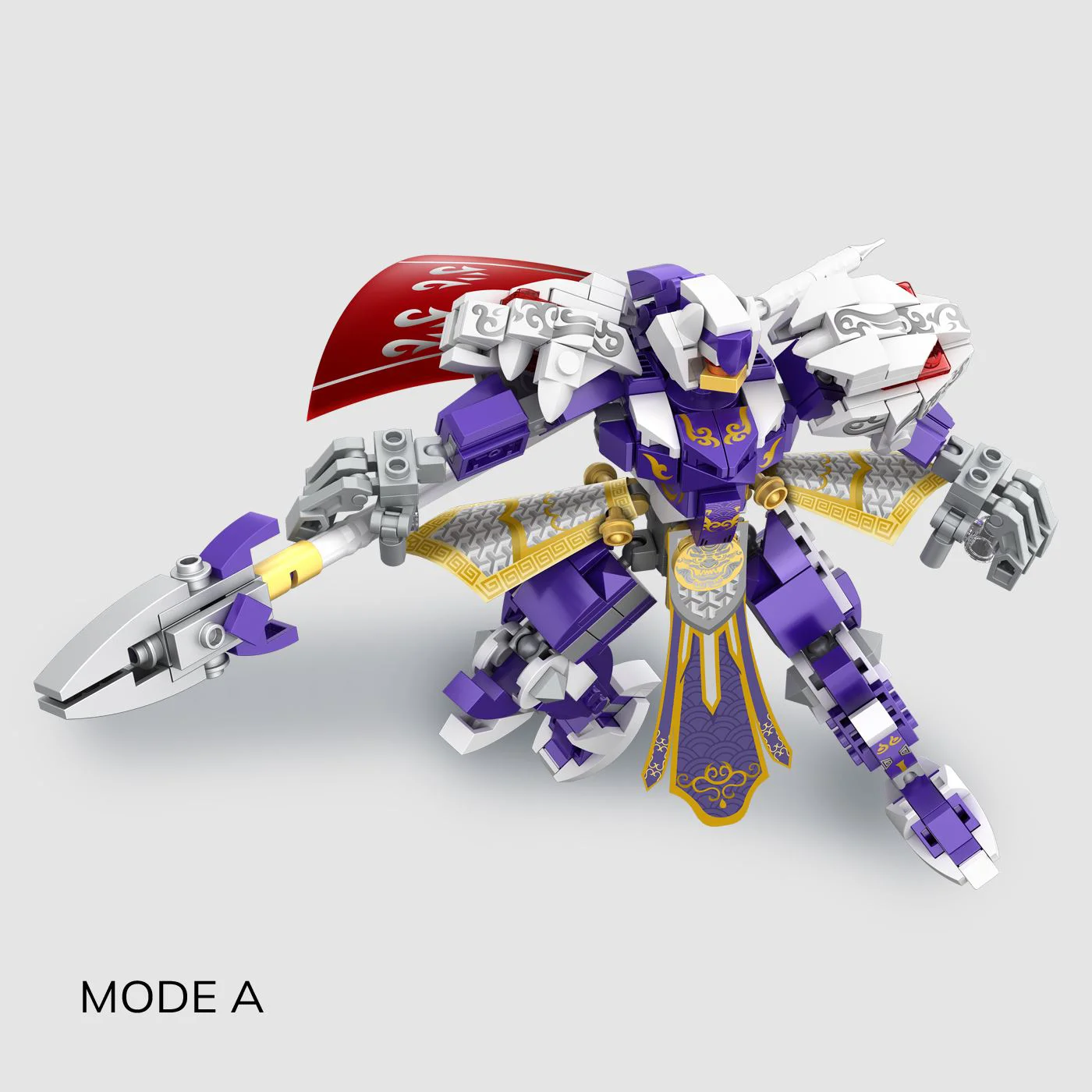 Set de constructie 2 in 1 iM.Master "Cei cinci Generali Tigri: Ma Chao", 340 el. foto