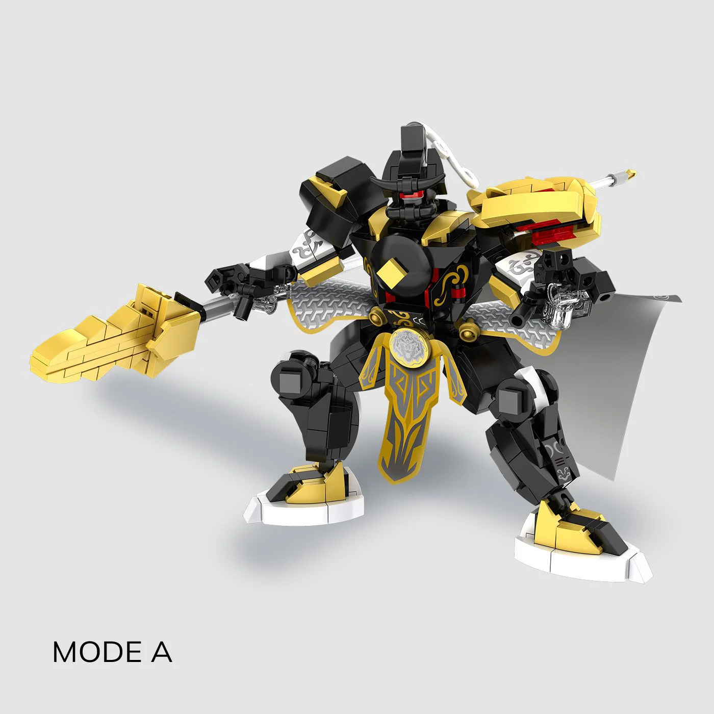 Set de constructie 2 in 1 iM.Master "Cei cinci Generali Tigri: Zhang Fei", 370 el. foto