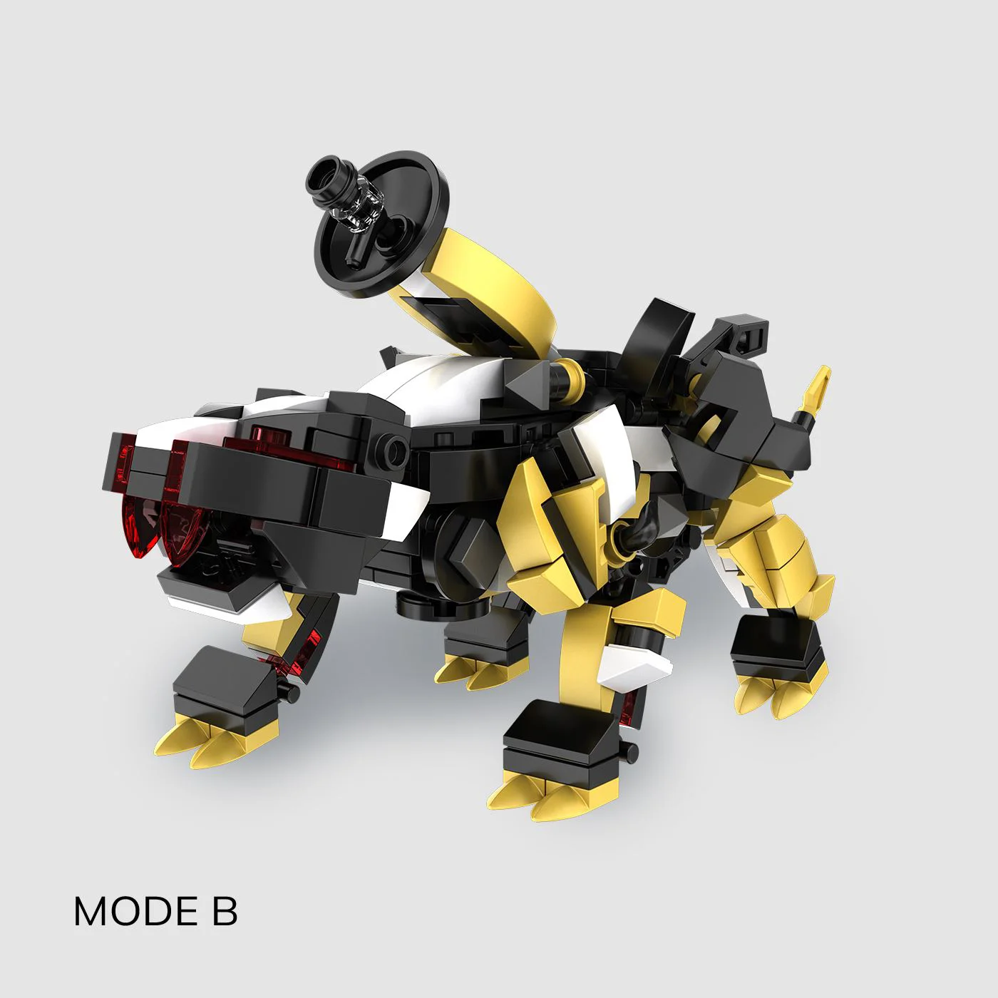 Set de constructie 2 in 1 iM.Master "Cei cinci Generali Tigri: Zhang Fei", 370 el. foto