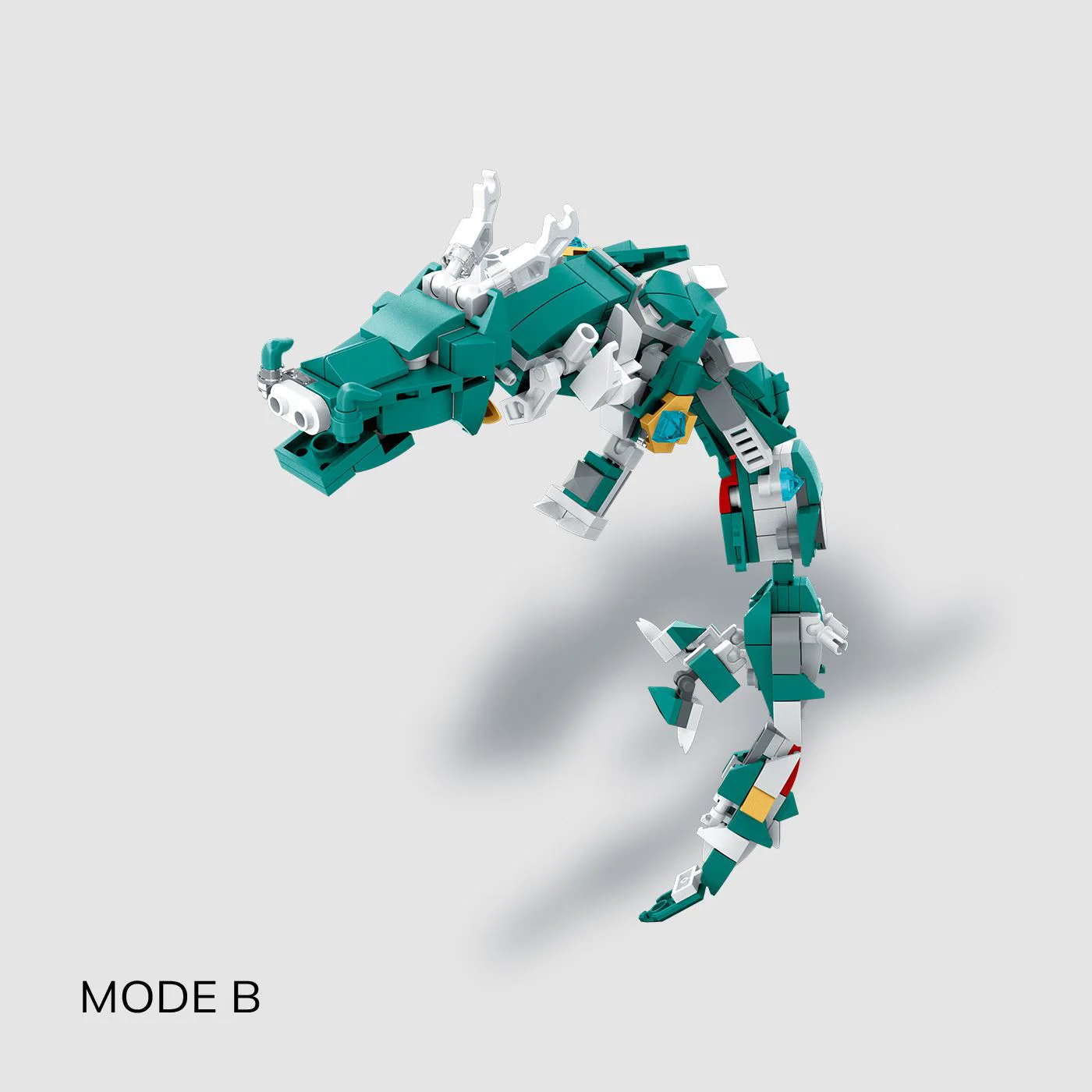 Set de constructie 2 in 1 iM.Master "Cei cinci Generali Tigri: Zhao Yun", 357 el. foto