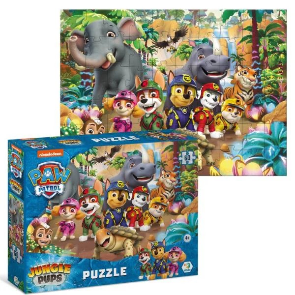 Puzzle Dodo Patrula catelusilor. Jungla, 60 el. foto