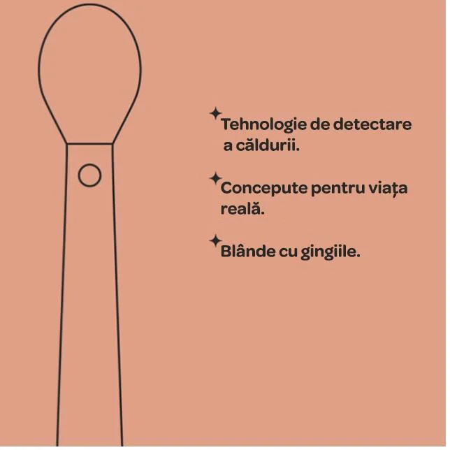 Lingurite termosensibile Tommee Tippee Negru-Rosu (4+ luni), 4 buc. foto