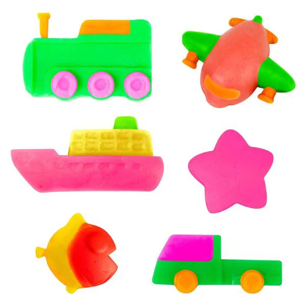 Набор пластилина с формочками Toi-Toys в ведерке foto
