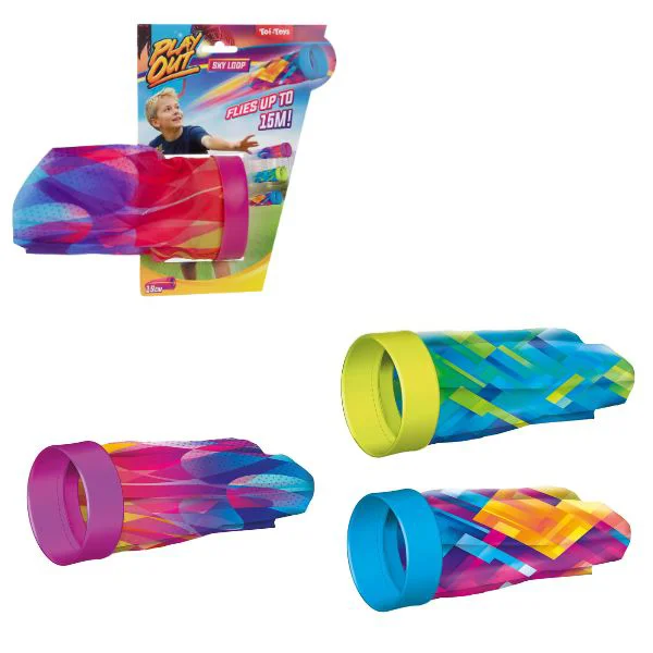Joc de aruncat inele in forma de cometa Toi-Toys, 3 modele foto