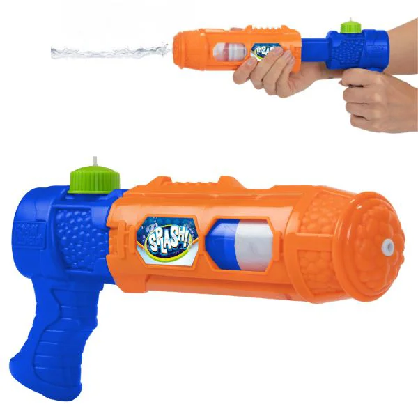 Pistol cu spuma Splash Toi-Toys, 24 cm + 120 ml de spuma, 2 modele foto