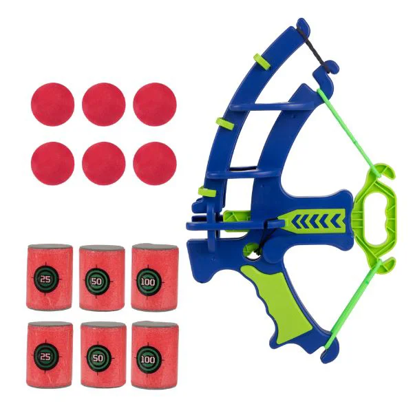 Set de joaca arbaleta cu bile din spuma si tinte Toi-Toys foto