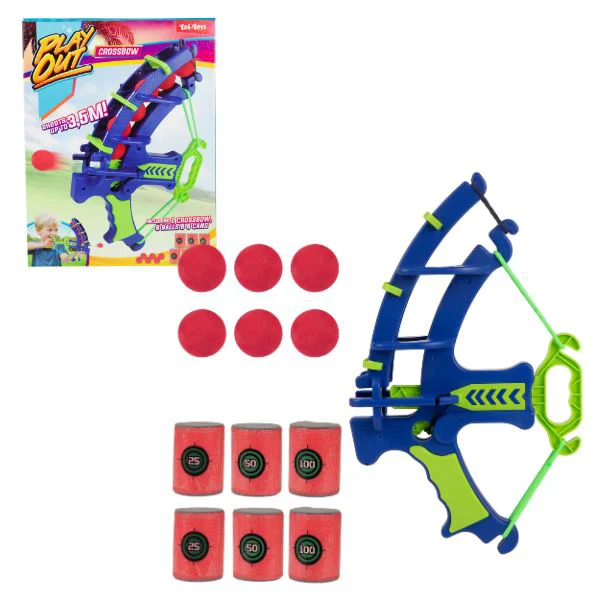 Set de joaca arbaleta cu bile din spuma si tinte Toi-Toys foto