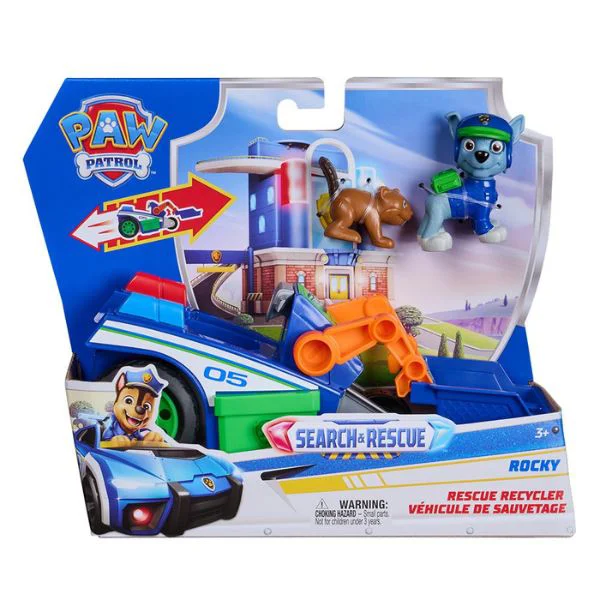 Игровой набор со спасательными инерционными машинками Spin Master Paw Patrol, 6 моделей foto