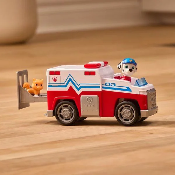 Игровой набор со спасательными инерционными машинками Spin Master Paw Patrol, 6 моделей foto