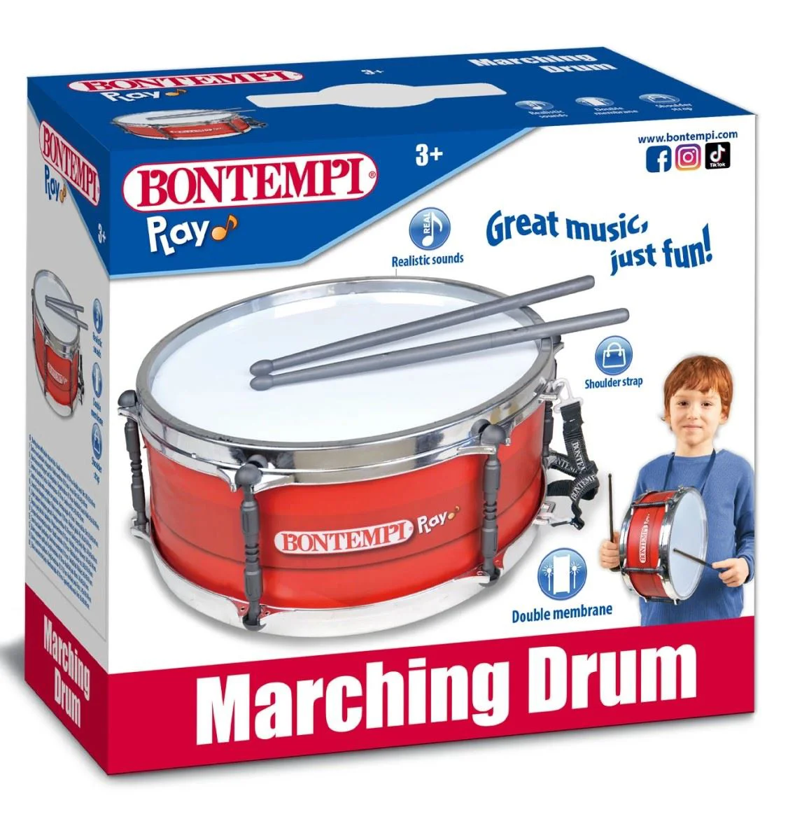 Барабан Bontempi Red foto