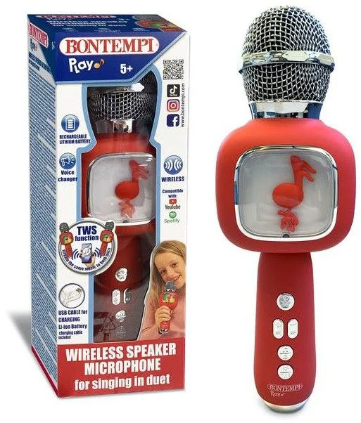 Караоке-микрофон Bontempi с функцией TWS foto