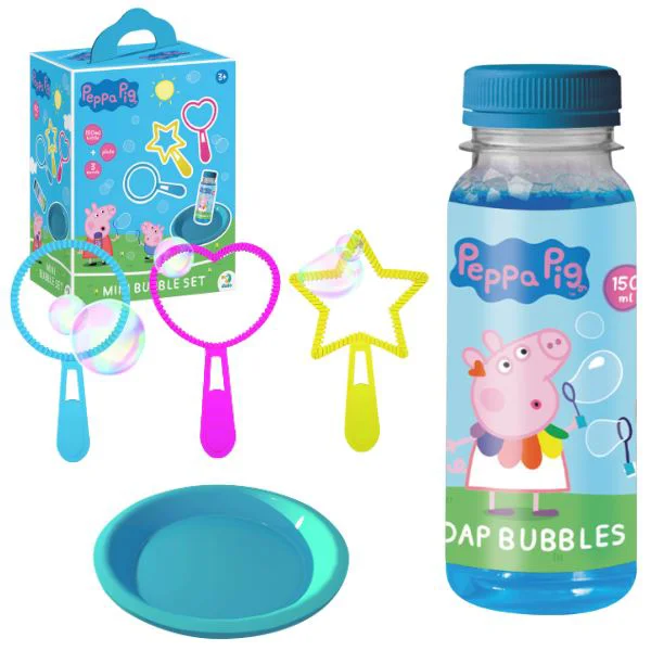 Mini baloane de sapun Dodo Peppa Pig, 150 ml foto
