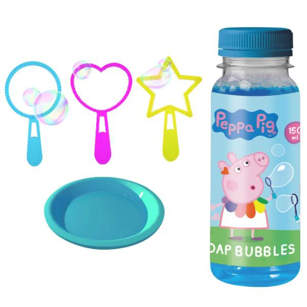 Mini baloane de sapun Dodo Peppa Pig, 150 ml foto