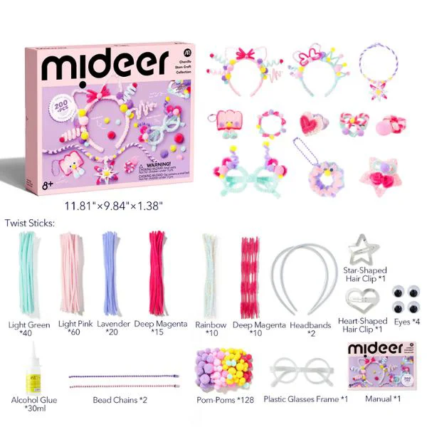Set de creatie Dodo Chenille Stem, 200 el. foto