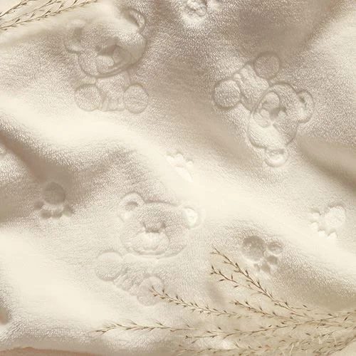 Paturica moale cu jucarie de plus BabyOno Ivory, 75x100 cm foto