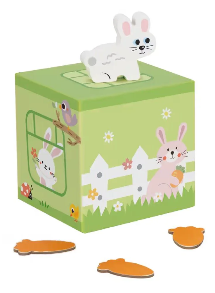 Set casute din lemn Tooky Toy pentru animale de companie foto