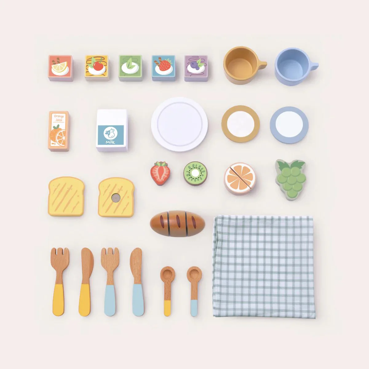 Set de joaca din lemn Tooky Toy Picnic foto
