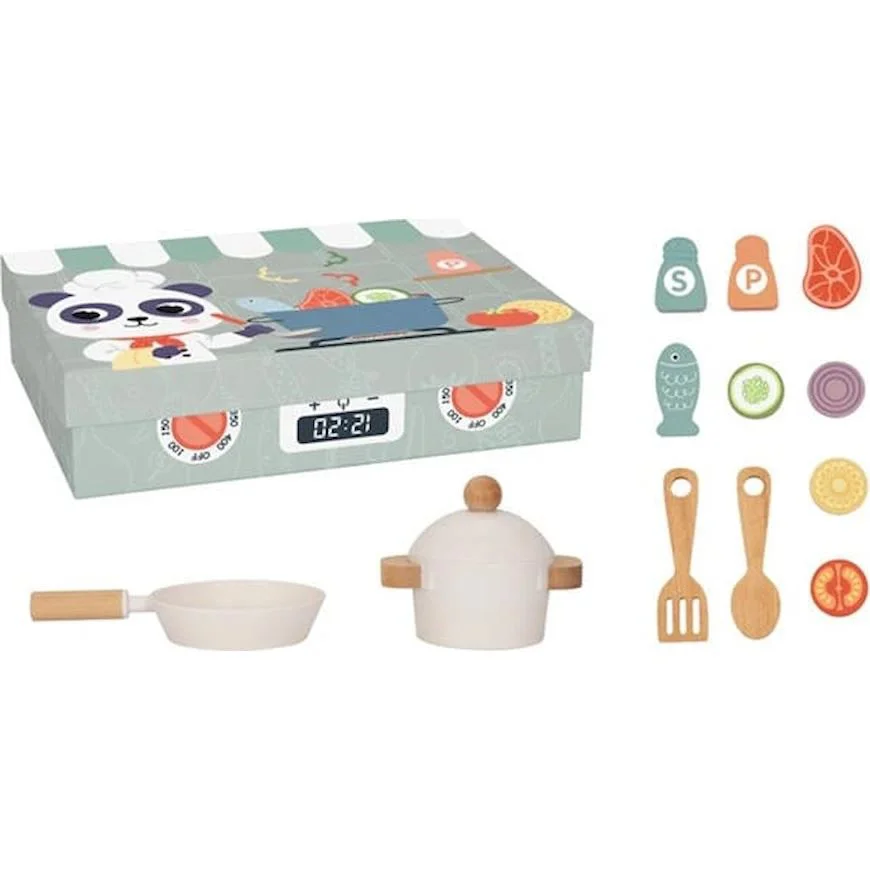 Деревянный игровой набор Tooky Toy Кухня foto