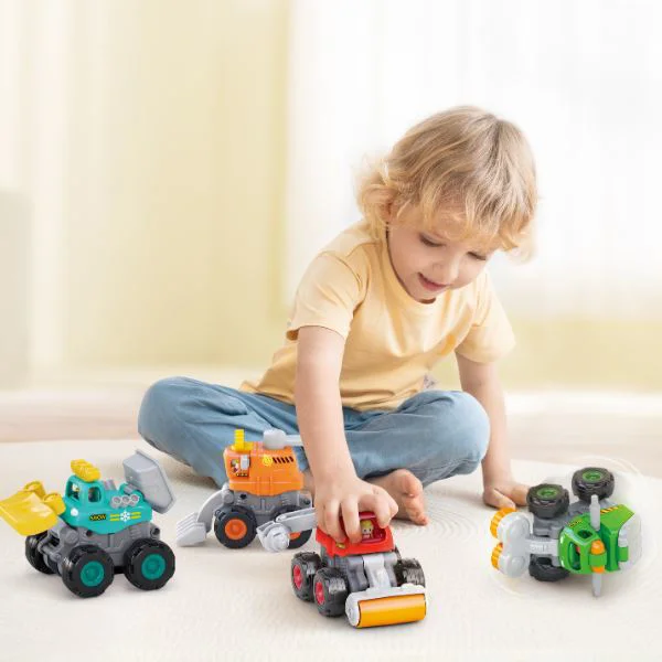 Masina de constructii Hola Toys Camioane de constructii, 4 modele foto