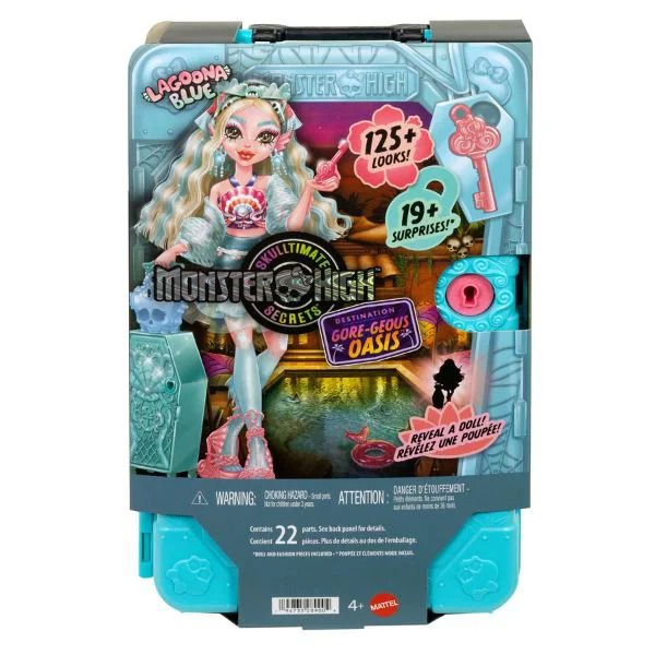 Игровой набор Monster High Skulltimate Secrets Лагуна Блю, с аксессуарами foto