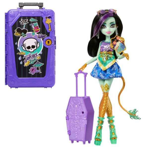 Игровой набор Monster High Skulltimate Secrets Джинафаер Лонг, с аксессуарами foto