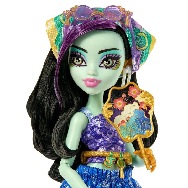 Игровой набор Monster High Skulltimate Secrets Джинафаер Лонг, с аксессуарами foto