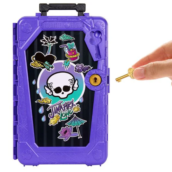 Игровой набор Monster High Skulltimate Secrets Джинафаер Лонг, с аксессуарами foto