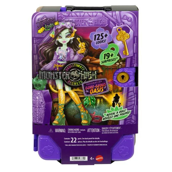Игровой набор Monster High Skulltimate Secrets Джинафаер Лонг, с аксессуарами foto