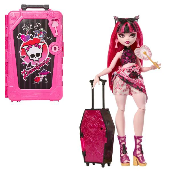 Игровой набор Monster High Skulltimate Secrets Дракулаура, с аксессуарами foto