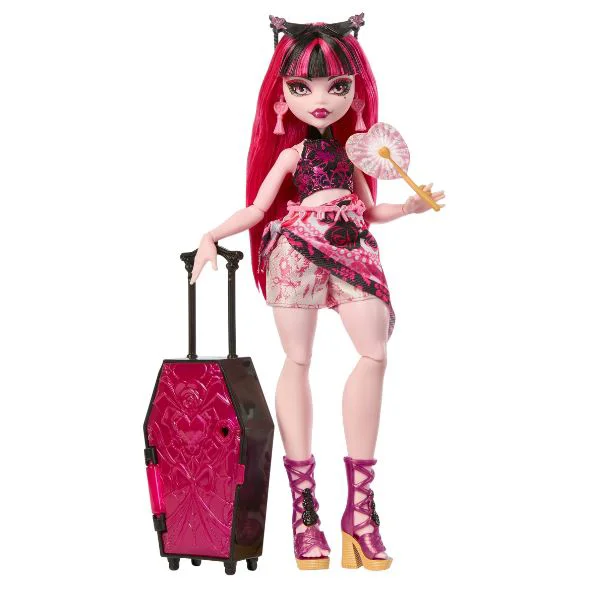 Игровой набор Monster High Skulltimate Secrets Дракулаура, с аксессуарами foto