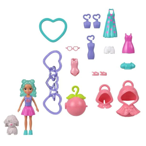 Брелок Polly Pocket Фрукты, в ассорт. foto