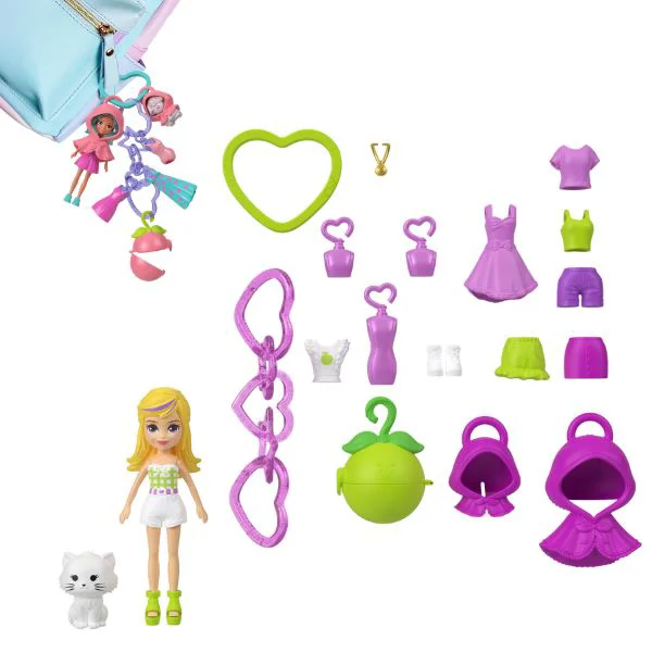 Брелок Polly Pocket Фрукты, в ассорт. foto