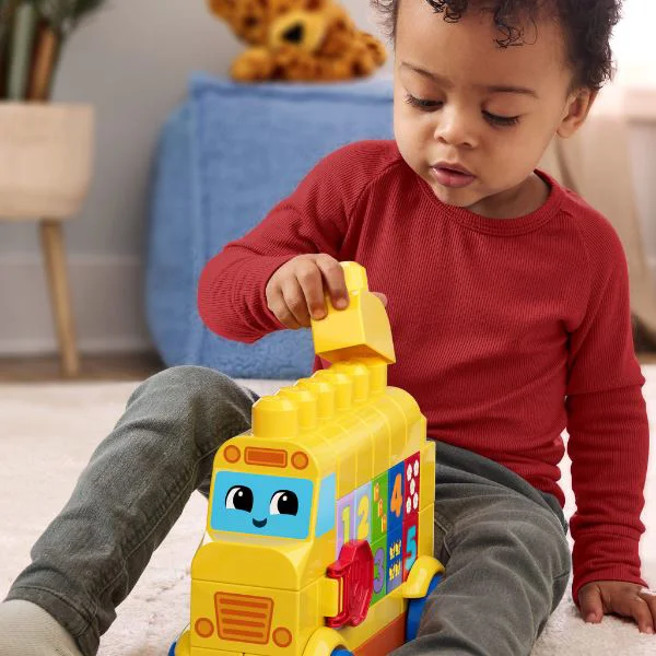 Set de constructie educativ Mattel Autobuz foto