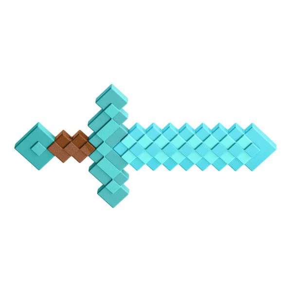 Пиксельный меч для ролевых игр Mattel Minecraft foto