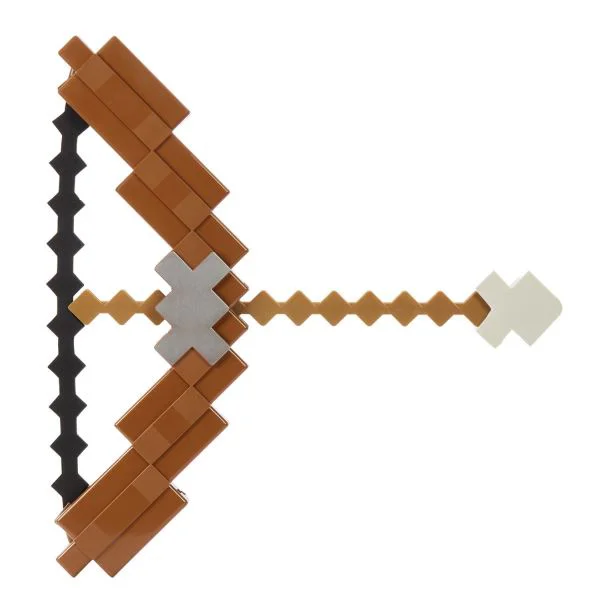 Пиксельный лук со стрелами Mattel Minecraft со звуками foto