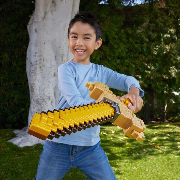 Пиксельный меч и кирка 2 в 1 Mattel Minecraft foto