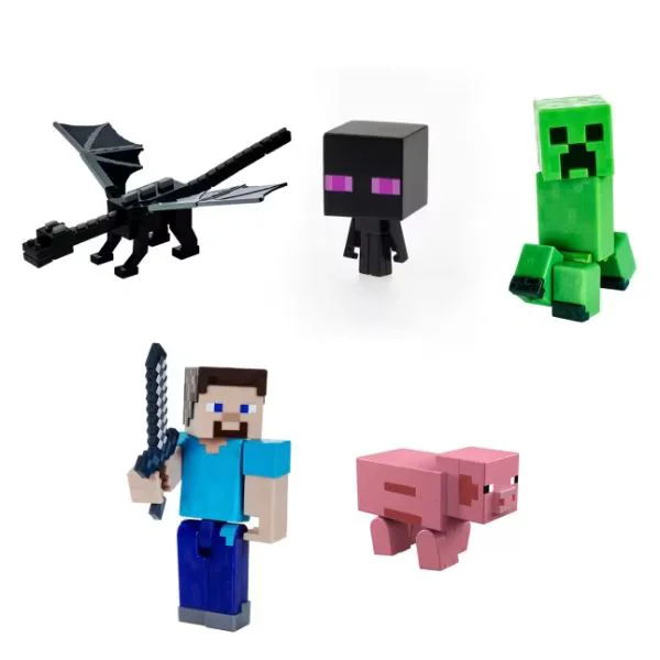 Коллекционные микро-фигурки Minecraft Mattel, в ассорт. foto