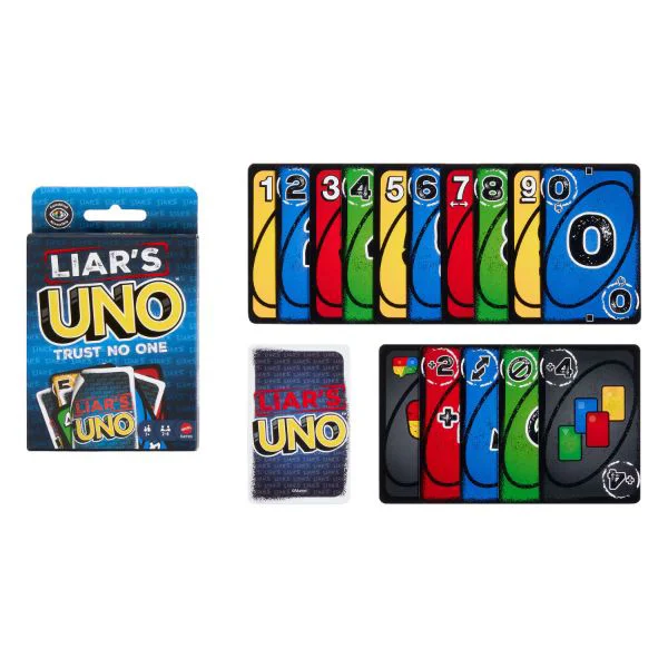 Игра UNO Liar's Mattel foto